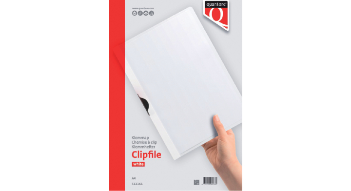 Klemmap quantore 3mm wit