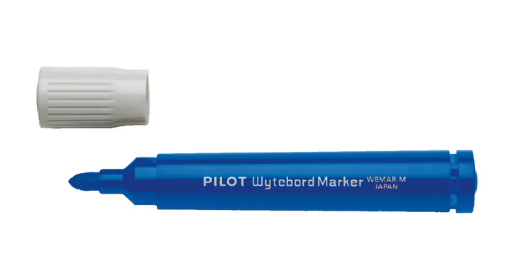 Viltstift pilot wbma-m whiteboard rond 1.8mm blauw