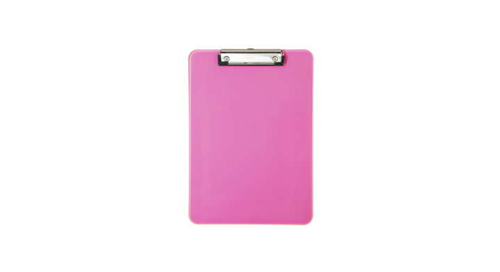 Klembord maul a4 staand kunststof neon roze(2340621)