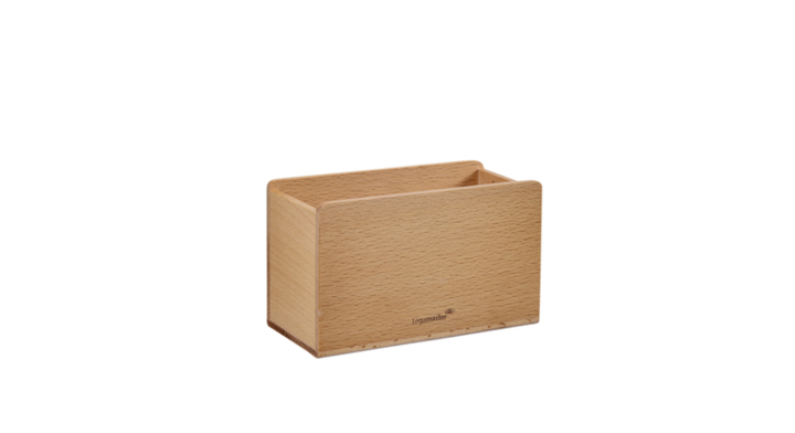 Glasbord accessoirehouder legamaster hout(7-122725)