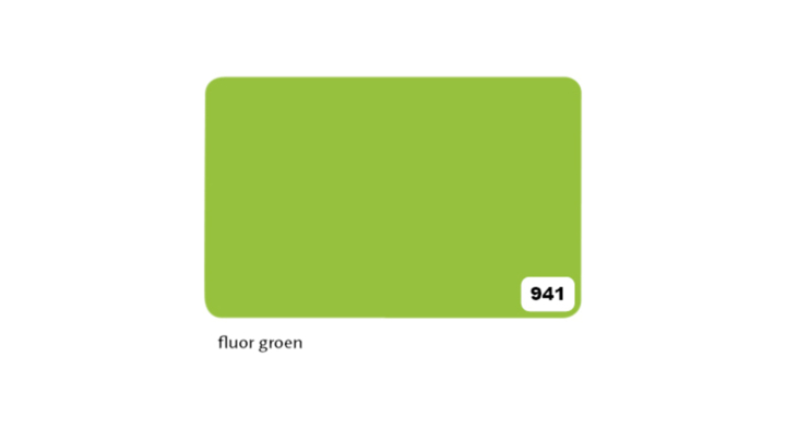 Etalagekarton folia 48x68cm 400gr nr 941 fluor gn(65941e)