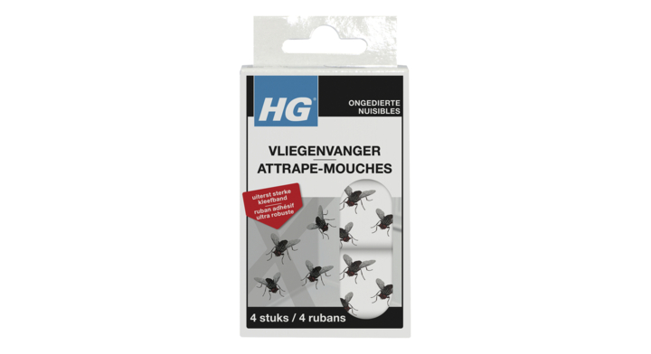 Vliegenvanger hg hgx kleefstrips 4 stuks(587000100)