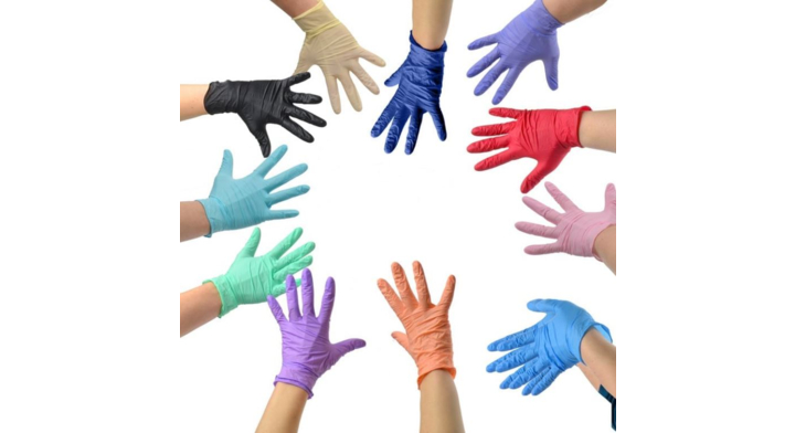 Handschoen, diverse kwaliteiten, maat XL, gekleurd (100 stuks) | OP=OP