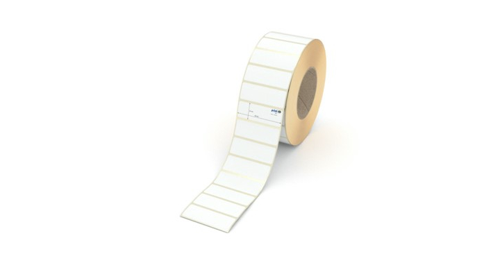 Etik, PE, glans wit, 68x24mm, permanent (4.500 stuks)