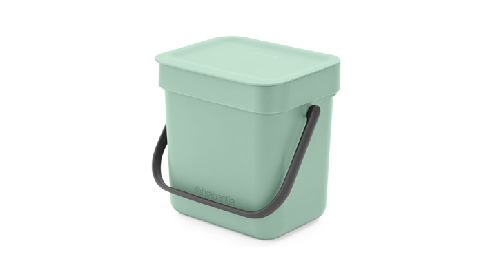Brabantia, afvalemmer sort & go, 3 liter, jade, VB 211683