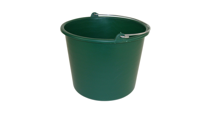 Cleaninq, emmer, 12 liter, groen, 651055 (1 stuk)