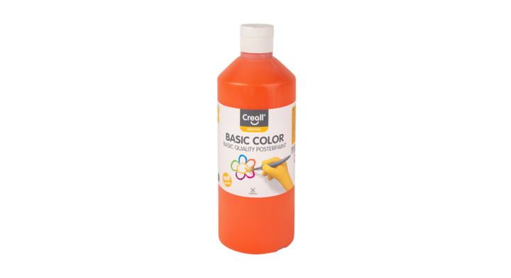 Plakkaatverf creall basic oranje 500ml(30064)