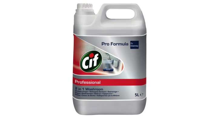 Cif Professional 2-in-1 | Sanitairreiniger En Ontkalker | 5000ml | 7517831 (1 stuk)