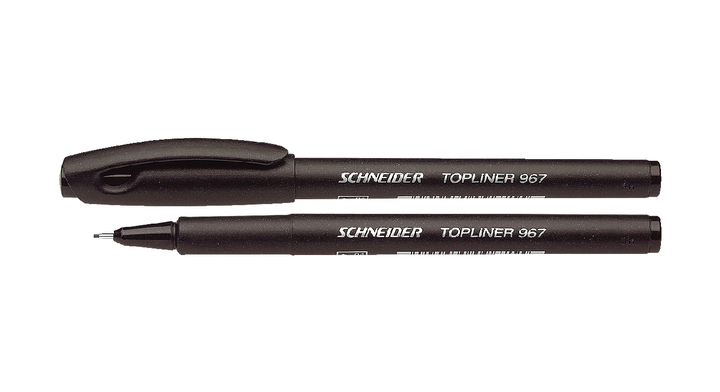 Fineliner schneider 967 0.4mm zwart(s-9671)