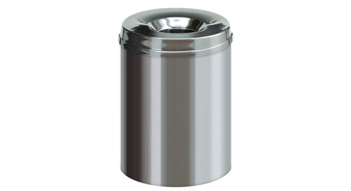 Brabantia, papierbak, vlamdovend, 15 liter, RVS, VB 101504