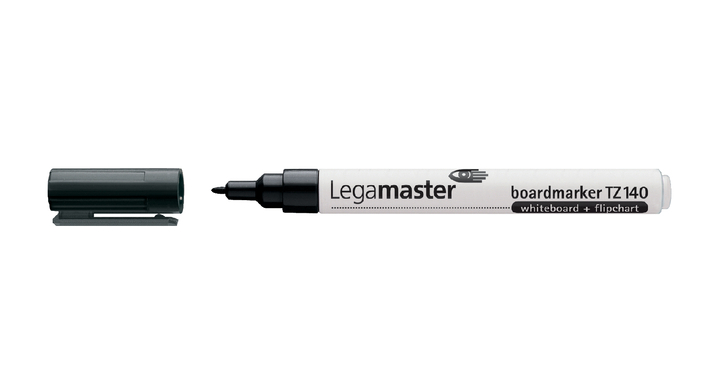 Viltstift lega tz140 whiteboard rond 1mm zwart
