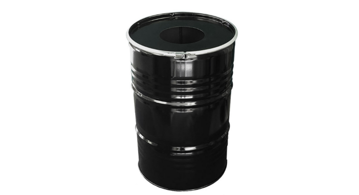 The Binbin, olievat afvalbak, 200 liter, zwart, VB 352886