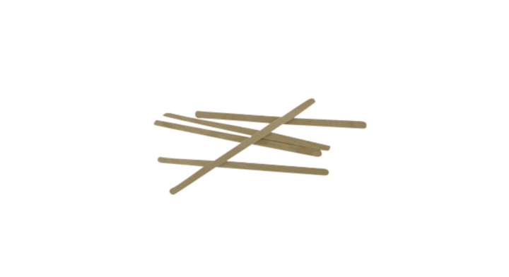 Roerstaafje iezzy 140mm hout(35564)