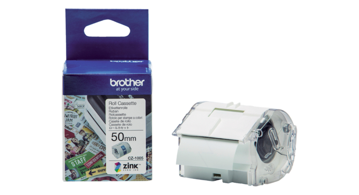 Labeltape brother cz-1005 50mmx5m kleur(cz1005)