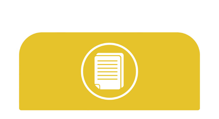 Communicatiepaneel voor Rubbermaid Configure 57 liter, geel, VB 501418 | papier Belgisch