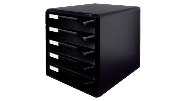 Ladenbox leitz 5293 5ldn zwart/zwart