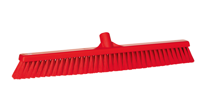 Vikan, veger, 61cm, zachte vezel, rood, 31994 (1 stuk)