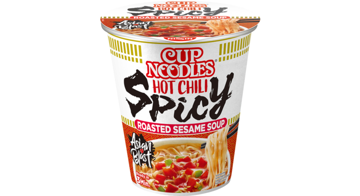 Cup Noodles, 66 gram, hot Chili spicy, 238000800 (1 stuk)