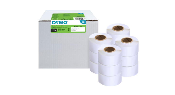 Label etiket dymo 19831 89mmx28mm 1560stuks(2093091)