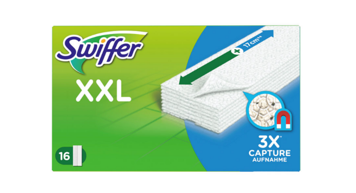 Swiffer Sweeper, vloerreinigingsdoekjes, PG 221772 (16 stuks)