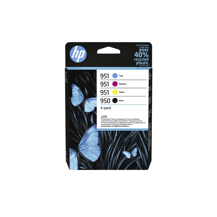 Inkcartridge hp 950 951 6zc65ae zwart 3 kleuren(3935551) - 0
