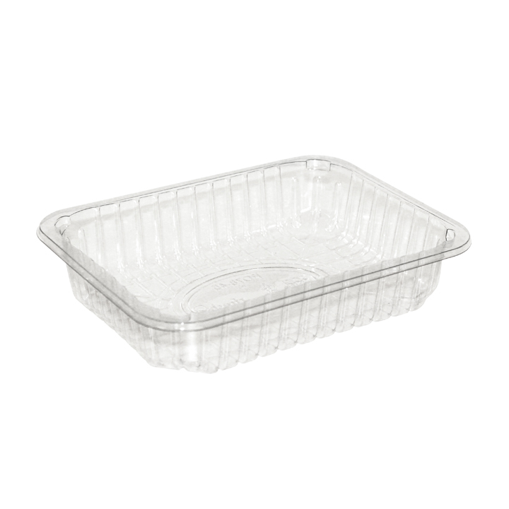 Vleesschaal,70/38, APET,138x135x38mm, transparant (400 stuks - 0