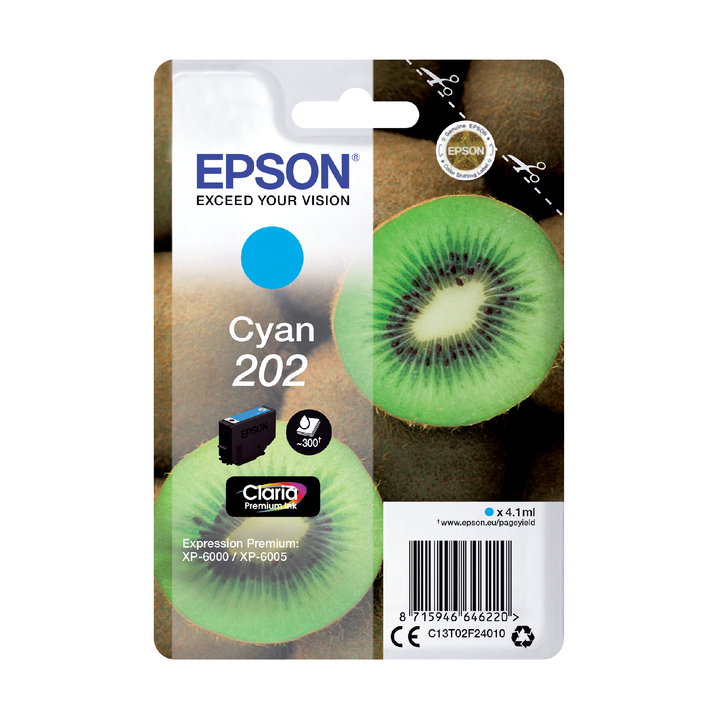 Inkcartridge epson 202 t02f24 blauw(2888124) - 0