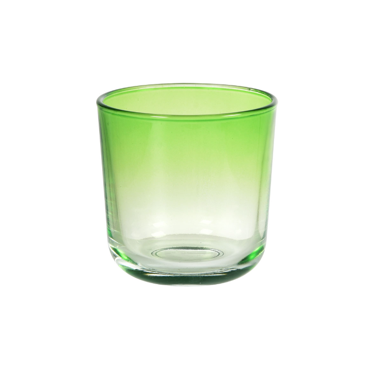 Duni | LED-lamphouder | 78,5x78mm | Kandelaar Ouri Leaf Green | 206447 (12 stuks) - 0