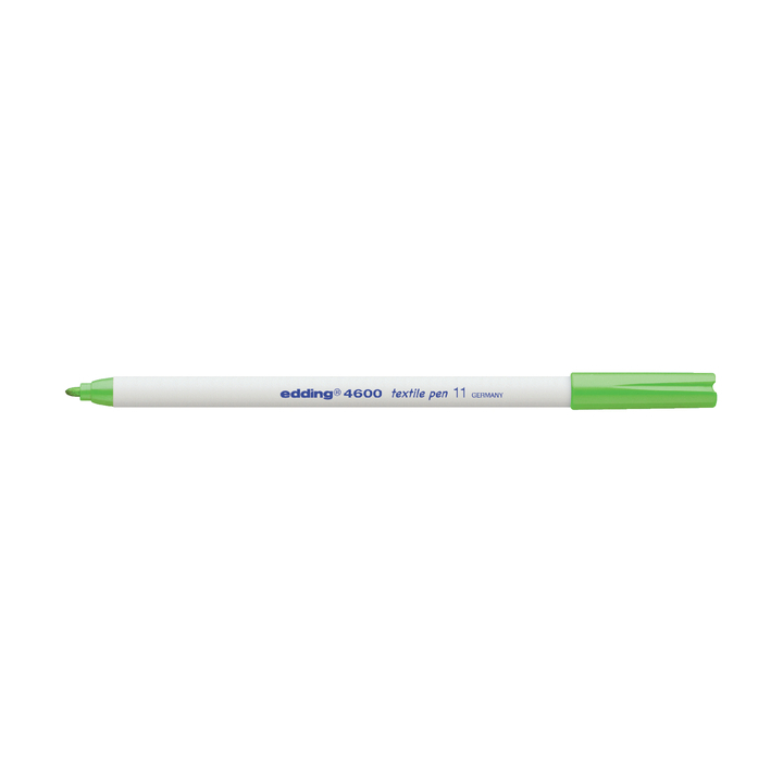 Viltstift edding 4600 textiel rond 1mm lichtgroen(4-4600011) - 0