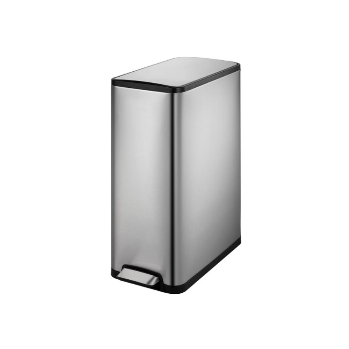 Eko Ecoslim, pedaalemmer, 2x20 liter, mat RVS, VB 937640 - 0