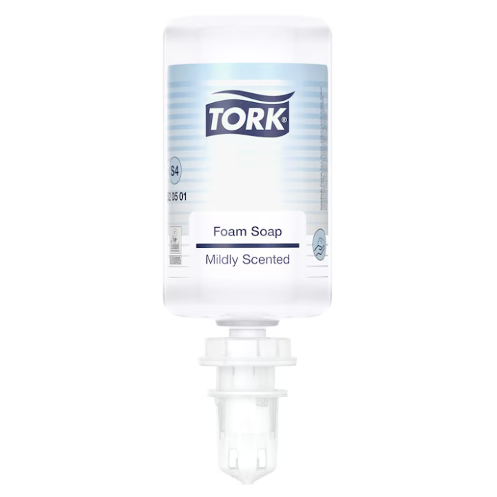 Tork Premium | Schuimzeep | 1000ml | Mild Geparfumeerd | S4 | 520501 (6 stuks) - 1