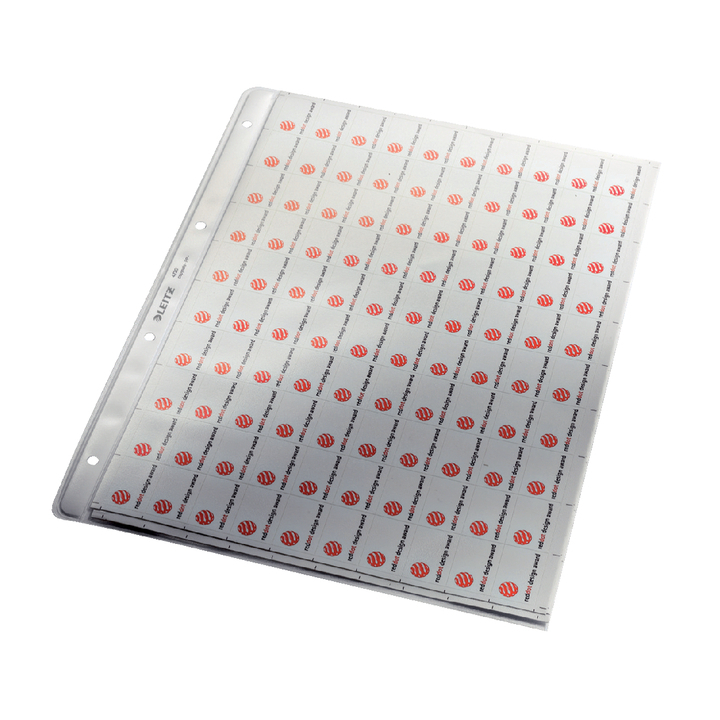 Showtas leitz a4 pp transp, doos/100 - 0