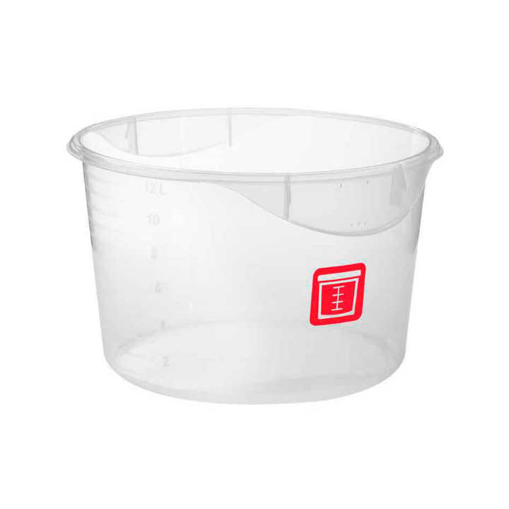 Voedselcontainer rauw vlees, 11.4 liter, VB 232653 (6 stuks) - 0