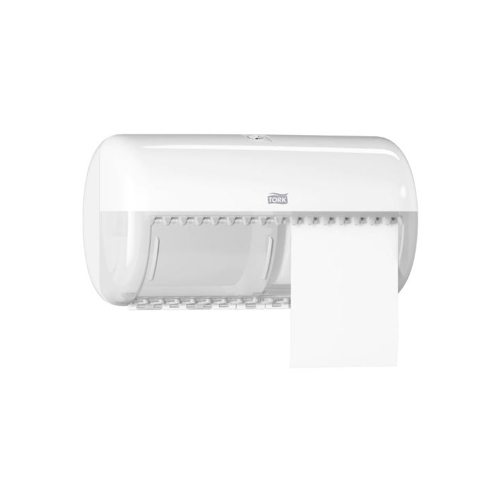 Tork | Traditioneel Toiletpapier Dispenser | T4 | Wit | 557000  - 0