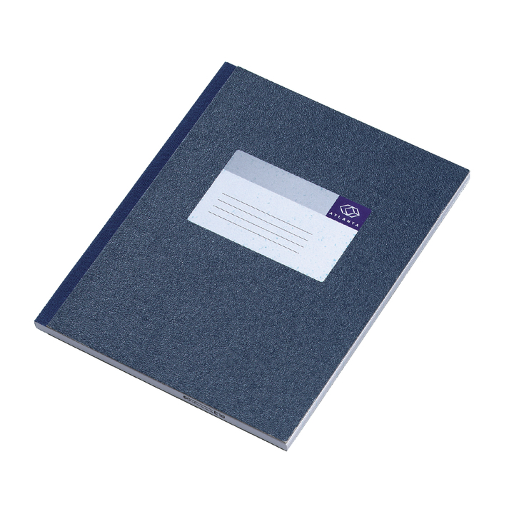 Register breedkwarto a1012-256 100blad blauw - 0