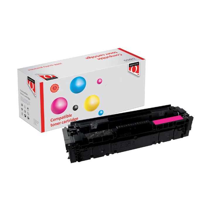 Tonercartridge Quantore alternatief tbv hp cf403a 1.4k rood - 0