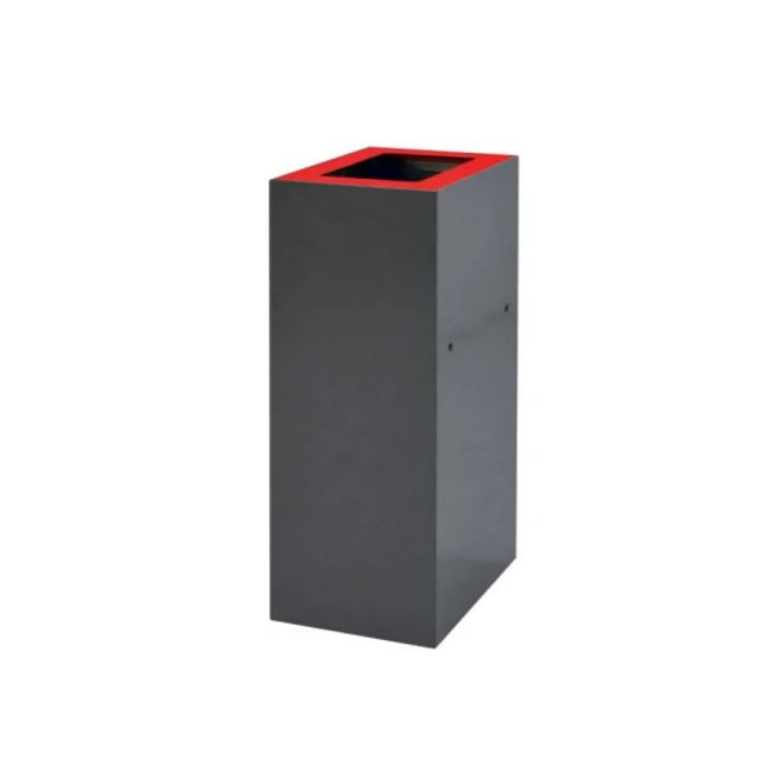 Open top voor modulaire afvalscheidingsbak, rood, VB 191185 (1 stuk) | afvalstroom bekers - 2