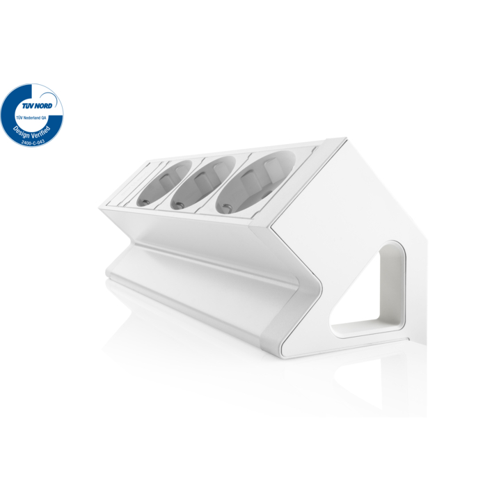 Filex, Power Desk Up 2.0, 3x 230V, wit - 1