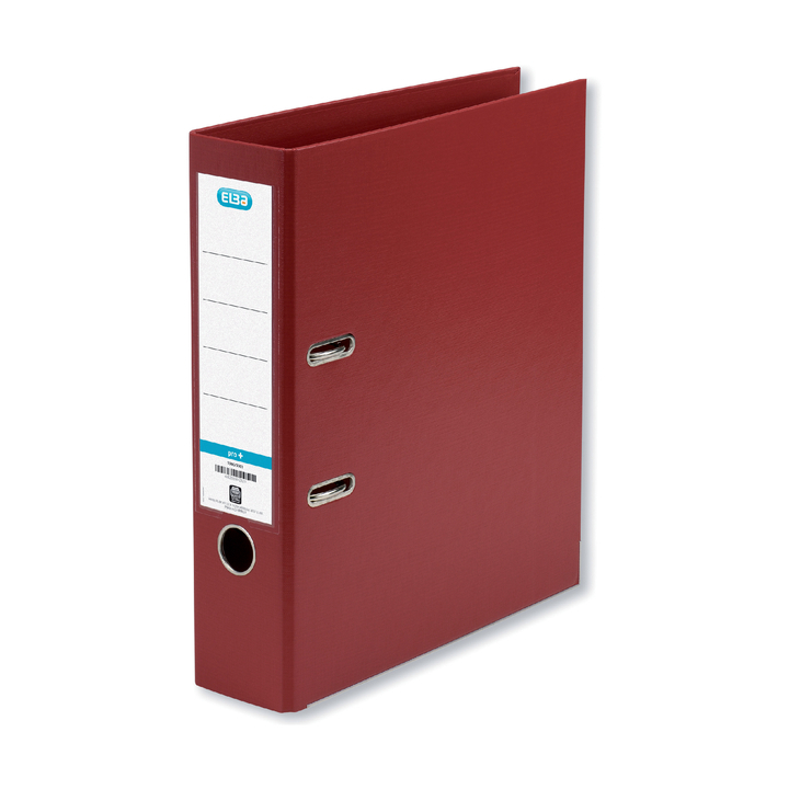 Ordner elba rado basic star a4 80mm pp bordeaux(10468bx) - 0