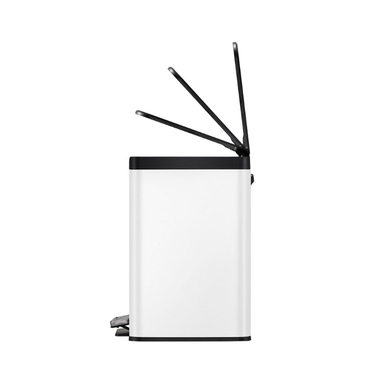 Essential EKO, pedaalemmer, 20+9 liter, wit, VB 822829 - 1