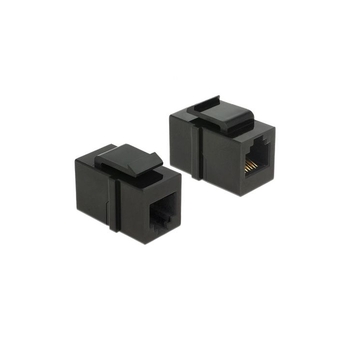 Filex, Keystone Cat 6A, zwart - 0