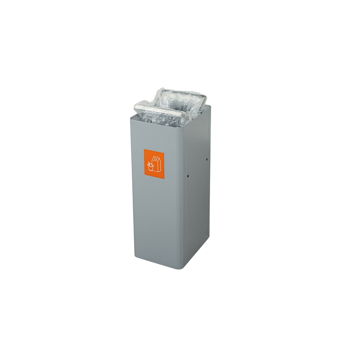 Afvalbak Ergofy | 60 liter | incl. binnenbak | grijs (AB100101) - 3
