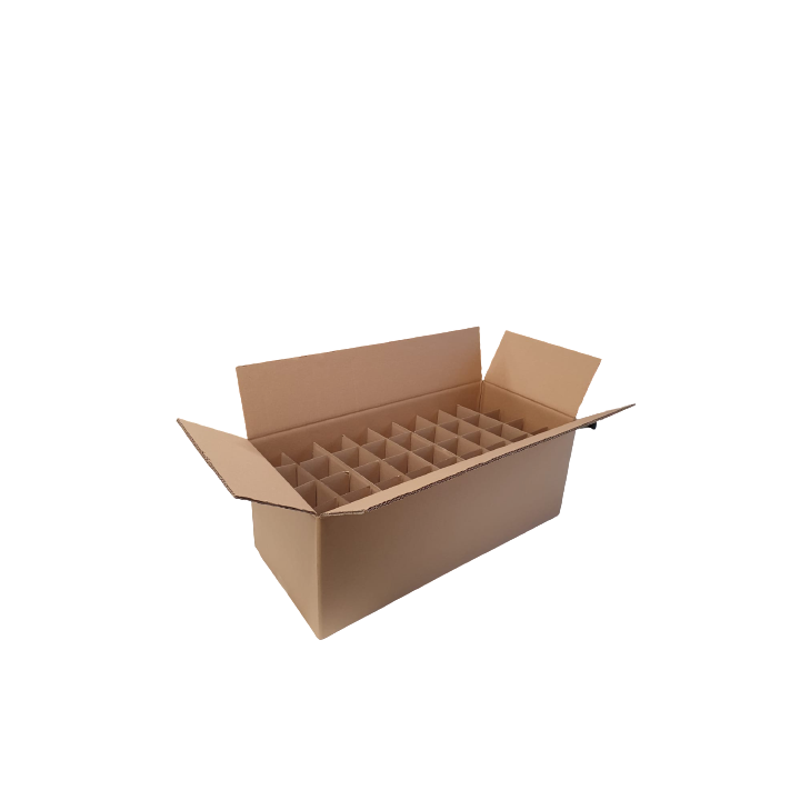 Vakverdeling 9x4 voor 36 bierflessen, 700x307mm, B-golf - 1