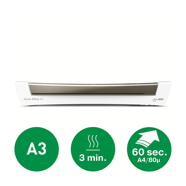 Lamineermachine leitz ilam home office a3 grijs(74400089) - 1