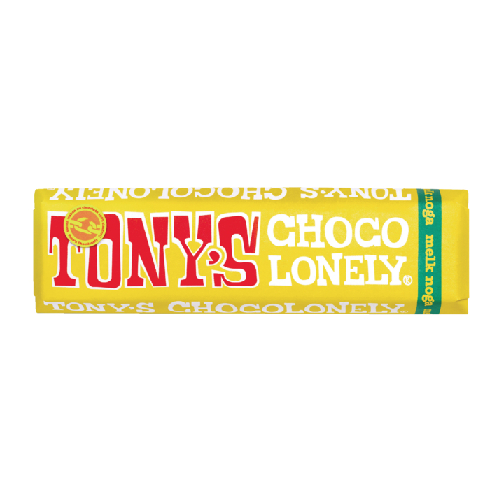 Tony's Chocolonely, chocolade, 47 gram, noga, nlrmn47 (1 stuk) - 0