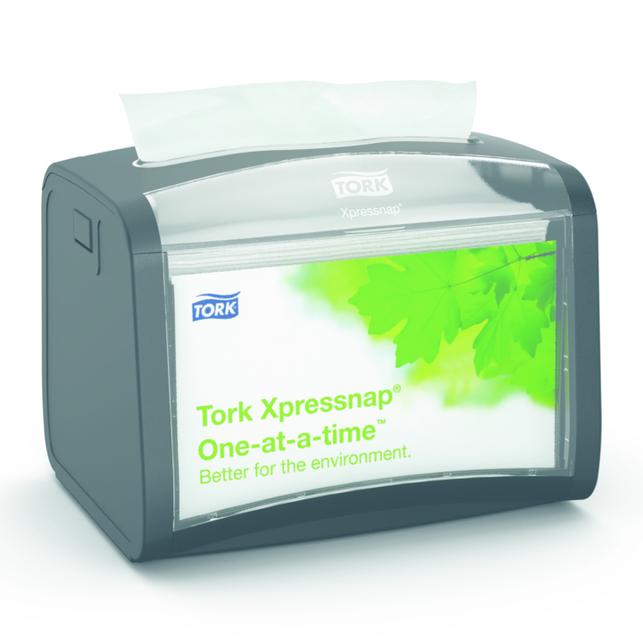Tork Xpressnap Tabletop | Servet Dispenser | N4 | Zwart | 272611 - 0