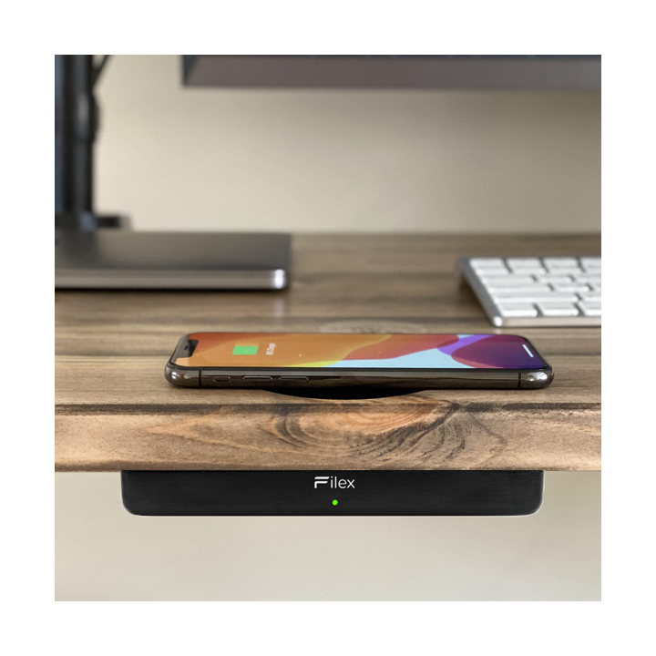 Filex, Hidden QI Universal Phone Charger, zwart - 3