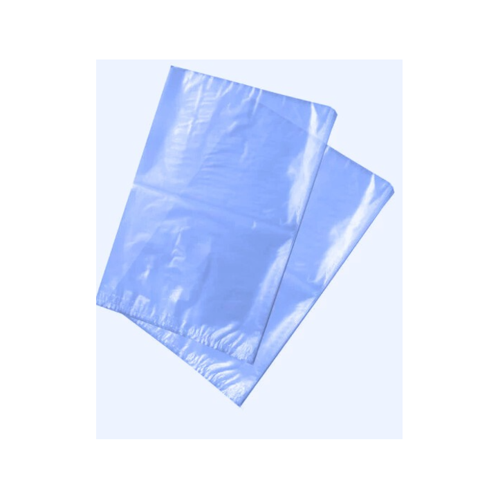LDPE zakken, 31.5x50cm, 70my, blauw (500 stuks) - 0