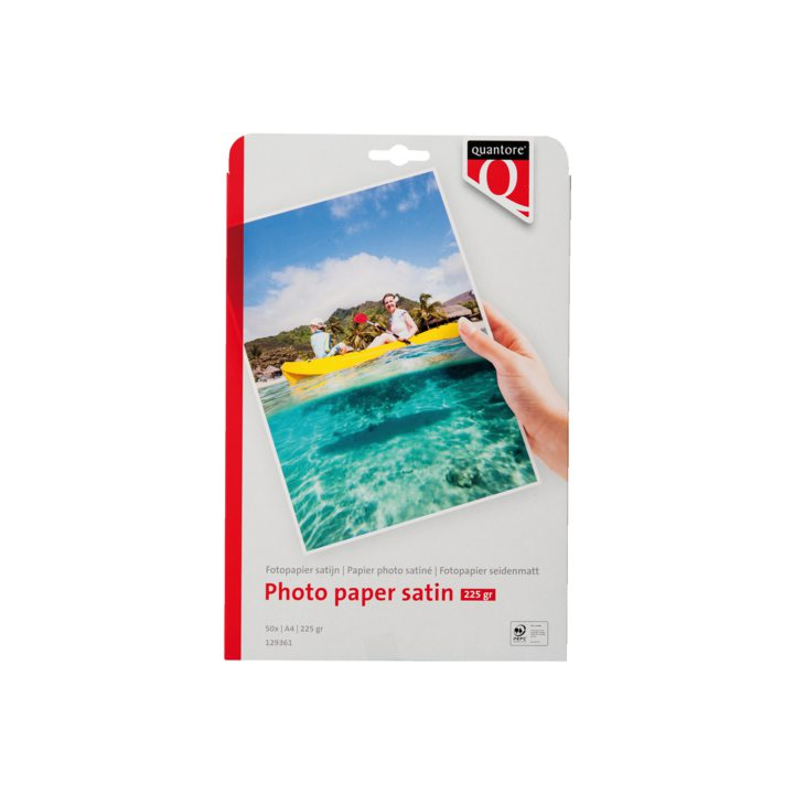 Fotopapier quantore a4 230gr mat satijn(88110948) - 1