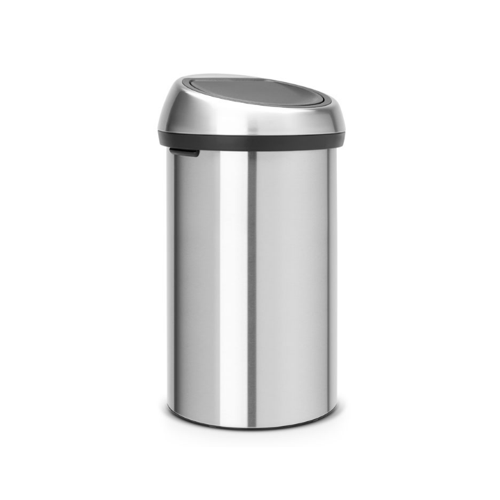 Brabantia, Touch Bin, 60 liter, mat RVS FPP, VB 484506 - 1